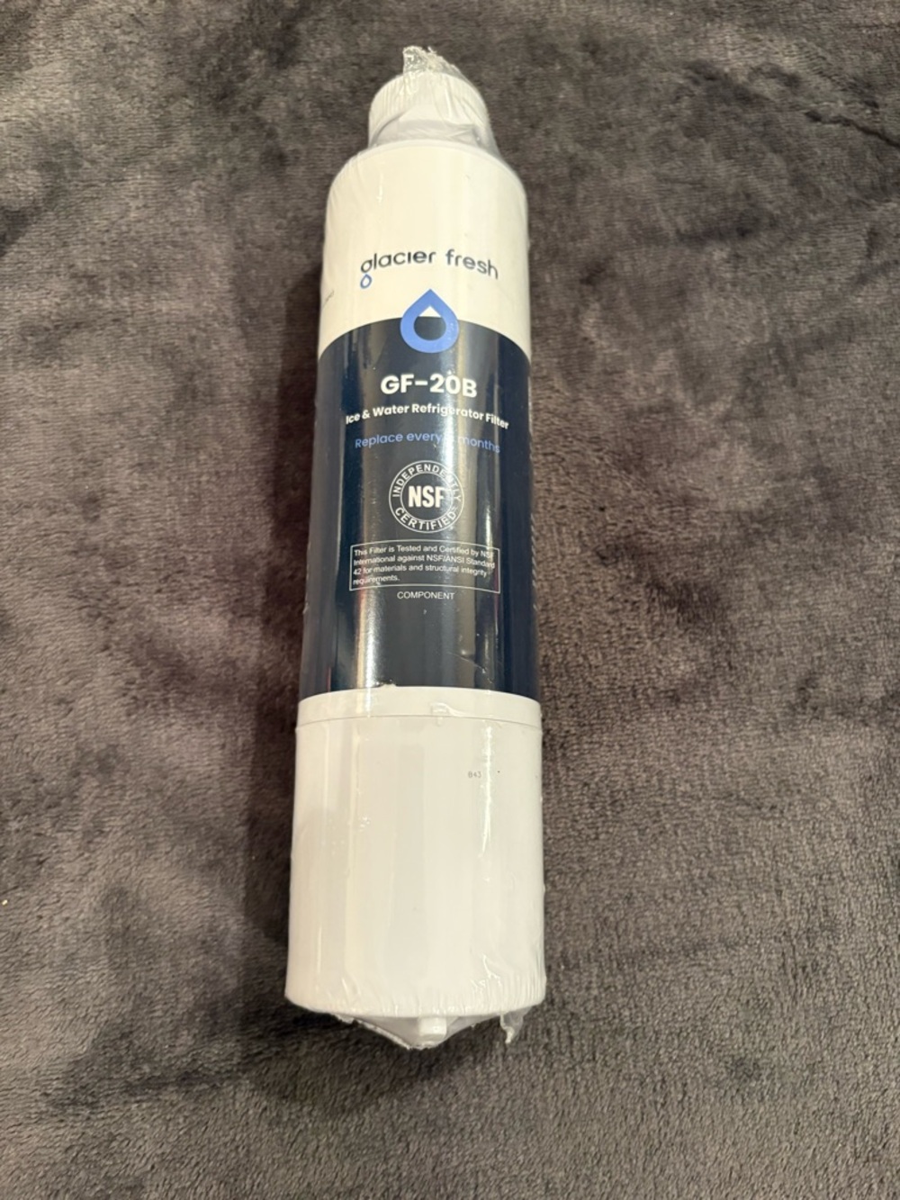 Glacier Fresh GF-20B Refrigerator Water Filter